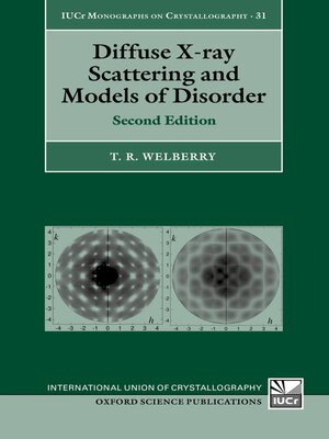 cover image of Diffuse X-ray Scattering and Models of Disorder